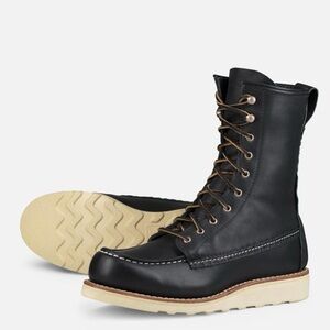 Women’s Red Wing Moc Toe Wool Lined Boots